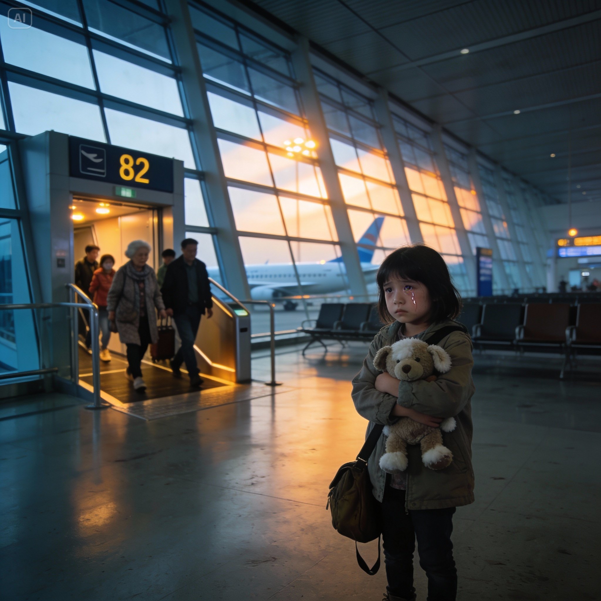 My young daughter was left at the airport by my parents so they could travel first class with my sister’s family they texted that we all voted she should stay i didn’t make a scene i made a move and seven days later their perfect lives began to fall apart