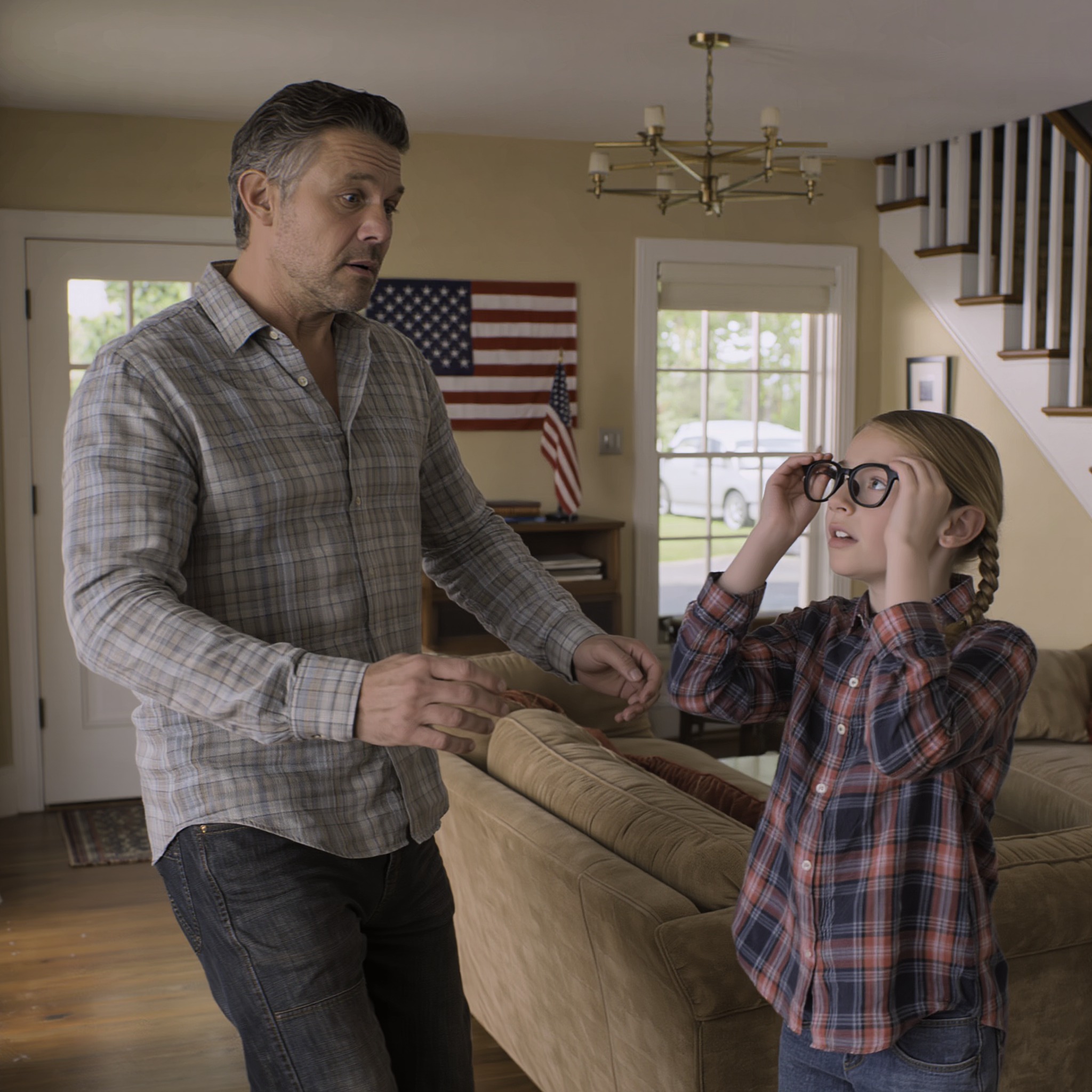 My Wife And Her Mother Went Shopping, Leaving Me With My Daughter, Who Everyone Insisted Couldn’t See. When The Door Closed, She Walked Straight To Me And Whispered, “Daddy, I Can See. We Need To Leave This House Before They Come Back. Check Mom’s Closet And You’ll Understand.” I Opened That Closet… And I Still Can’t Unsee What I Found.