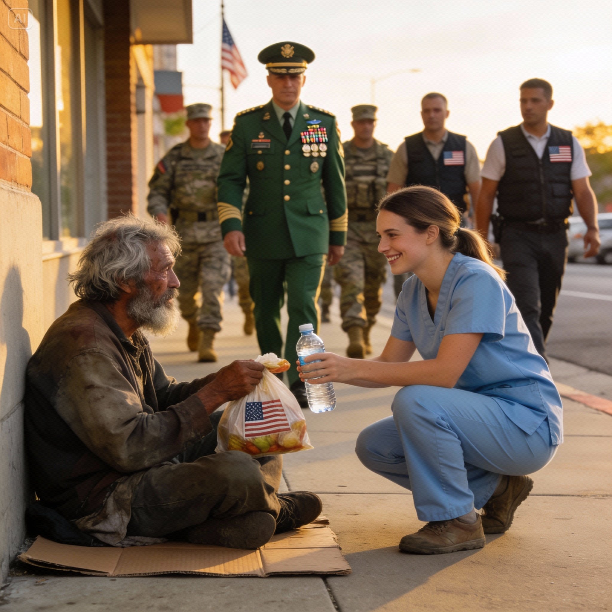She Never Missed a Day Bringing Breakfast to an Old Man — Then Uniformed Officers Appeared at Her House