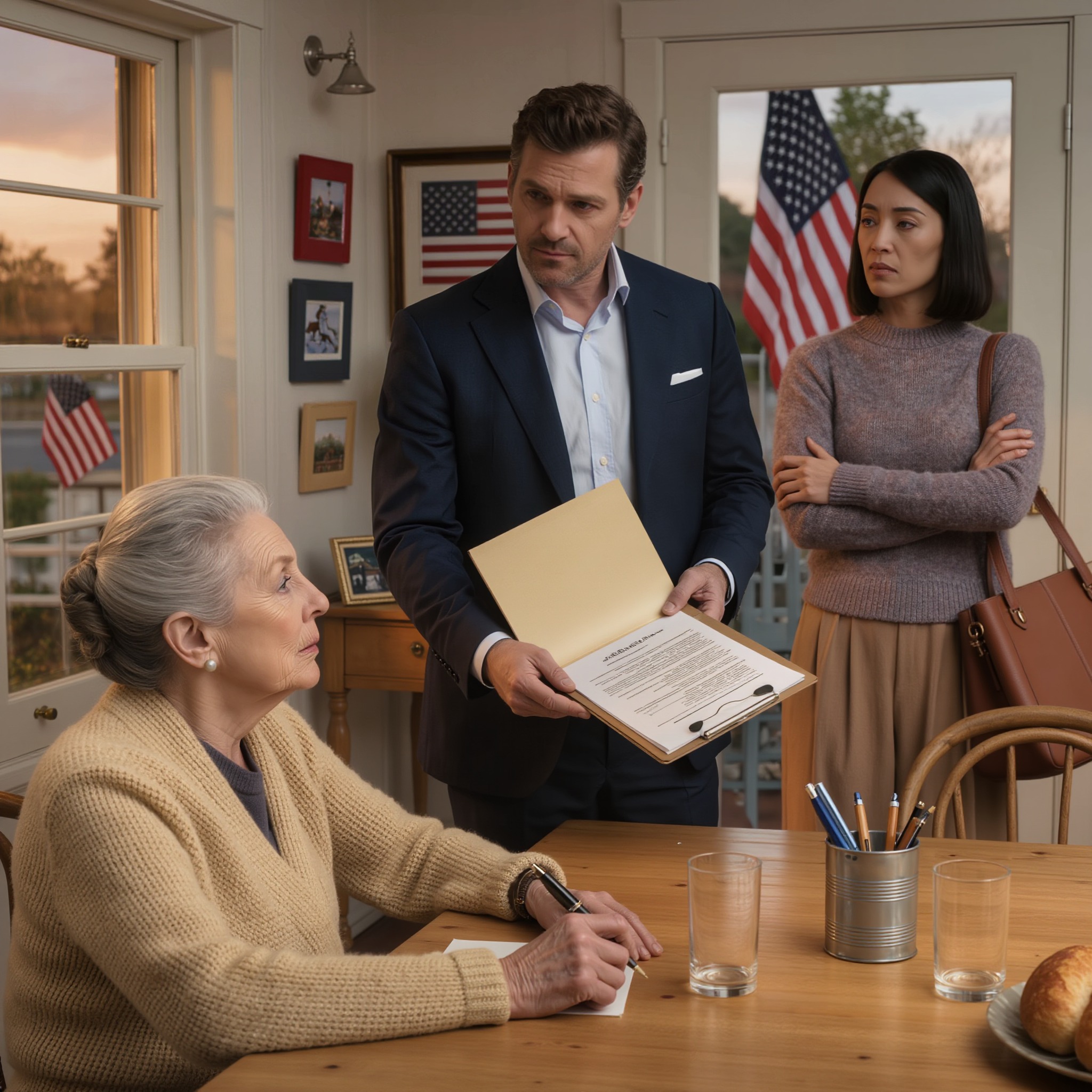 My Son Slid a Stack of Papers in Front of Me: “Sign the Transfer Deed or I’ll Put You in a Nursing Home”—But He Didn’t Know the House Was Already in an Irrevocable Trust, and I Recorded Every Threat. Two Weeks Later, He Walked Into My Lawyer’s Office Expecting Surrender—and Met Adult Protective Services, a Prosecutor, and the Truth… and I’m still not over how quickly a kitchen table can turn into a courtroom without anyone ever stepping outside.