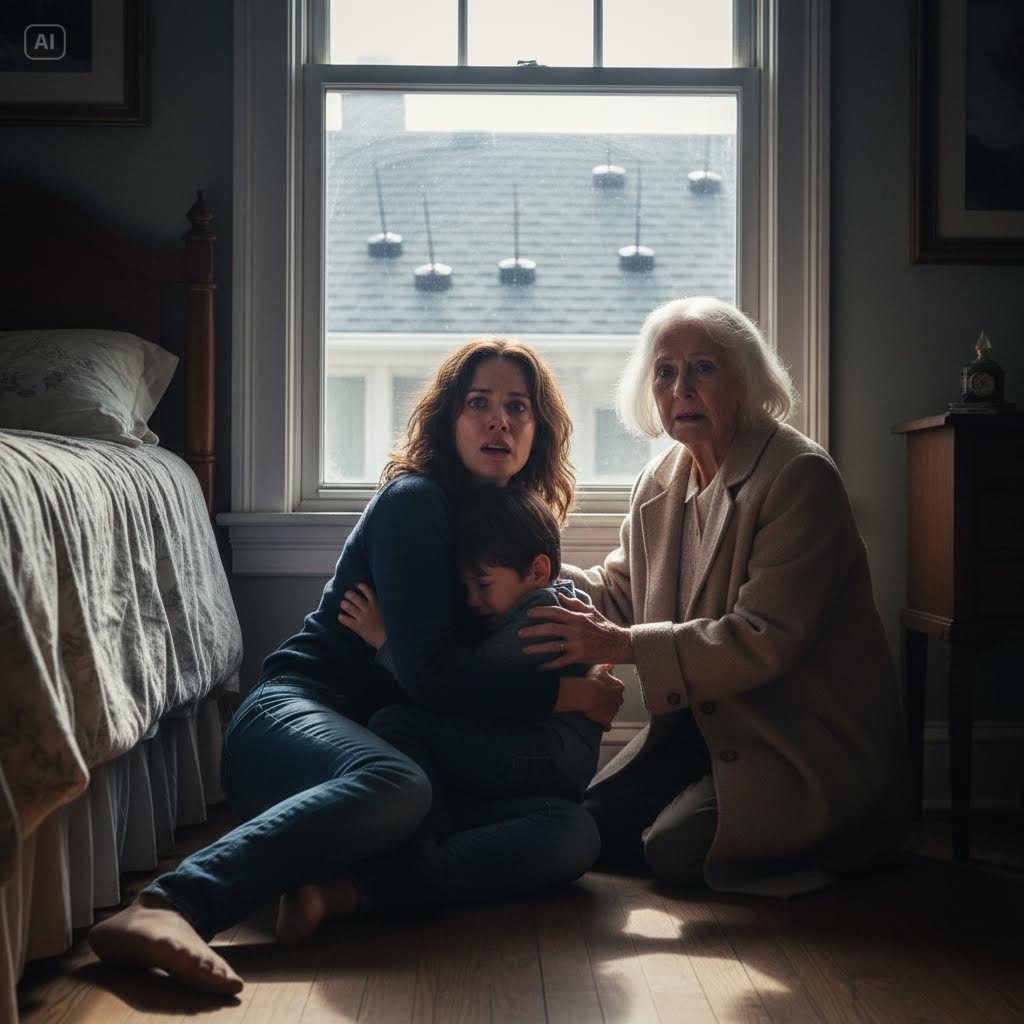 On my first day in the new house, an elderly neighbor came trembling to my door. “You need to leave this house immediately.” “Why? What’s wrong?” “Bring your son and come to my second floor.” When I saw my new home from her window, I collapsed to my knees while holding my son.