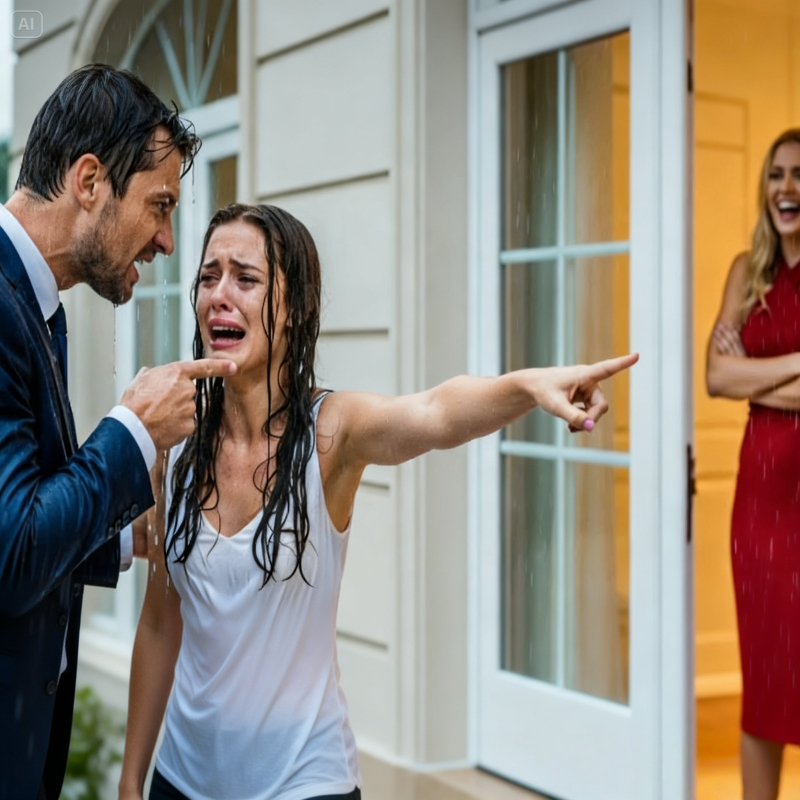 “You don’t live here anymore.”My Husband Threw Me Out Because of His Mistress… Until I Finally Told Him Who Truly Owned the House