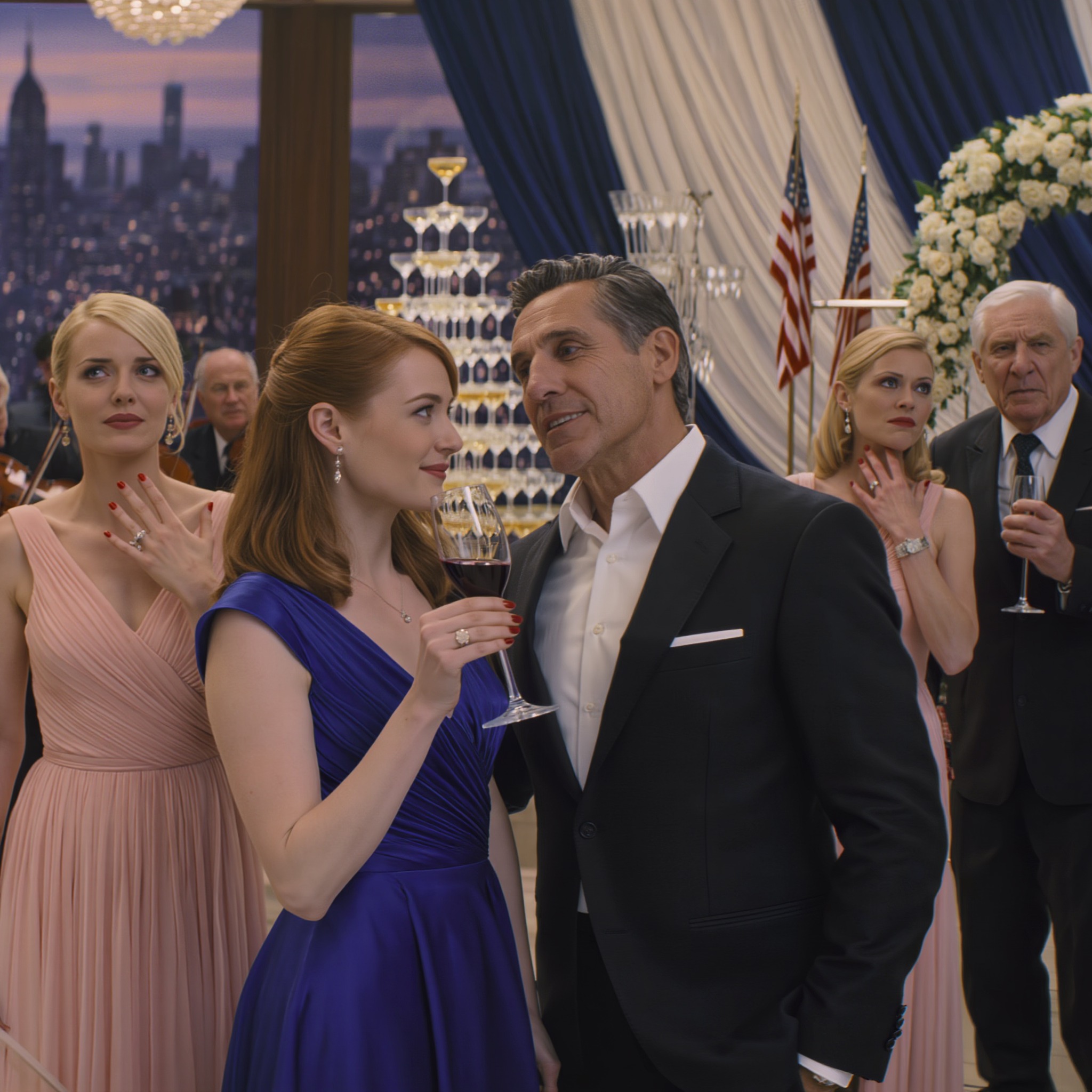 Uncle James arrived late to my sister’s engagement party, smiled, and casually asked—right in front of 200 guests—how I was enjoying the $1.5 million house I bought years ago. My sister stopped showing off her ring, and my parents traded a look that wasn’t confusion so much as panic. My father whispered, “What house?”