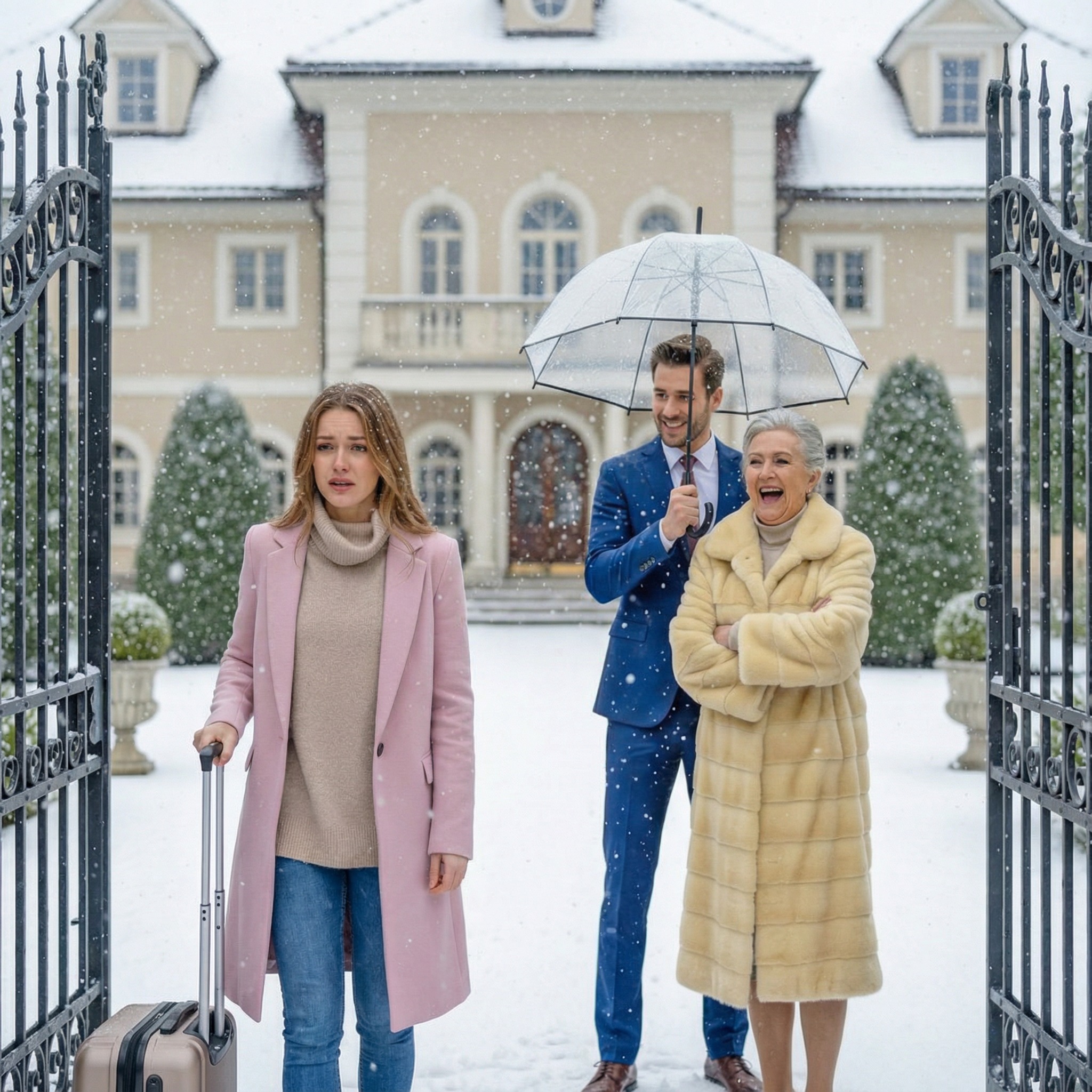 “You leave tonight with nothing.”Millionaire And Mother-In-Law Kick Wife Out, Mock Her As Poor — They Freeze When Truth Emerges