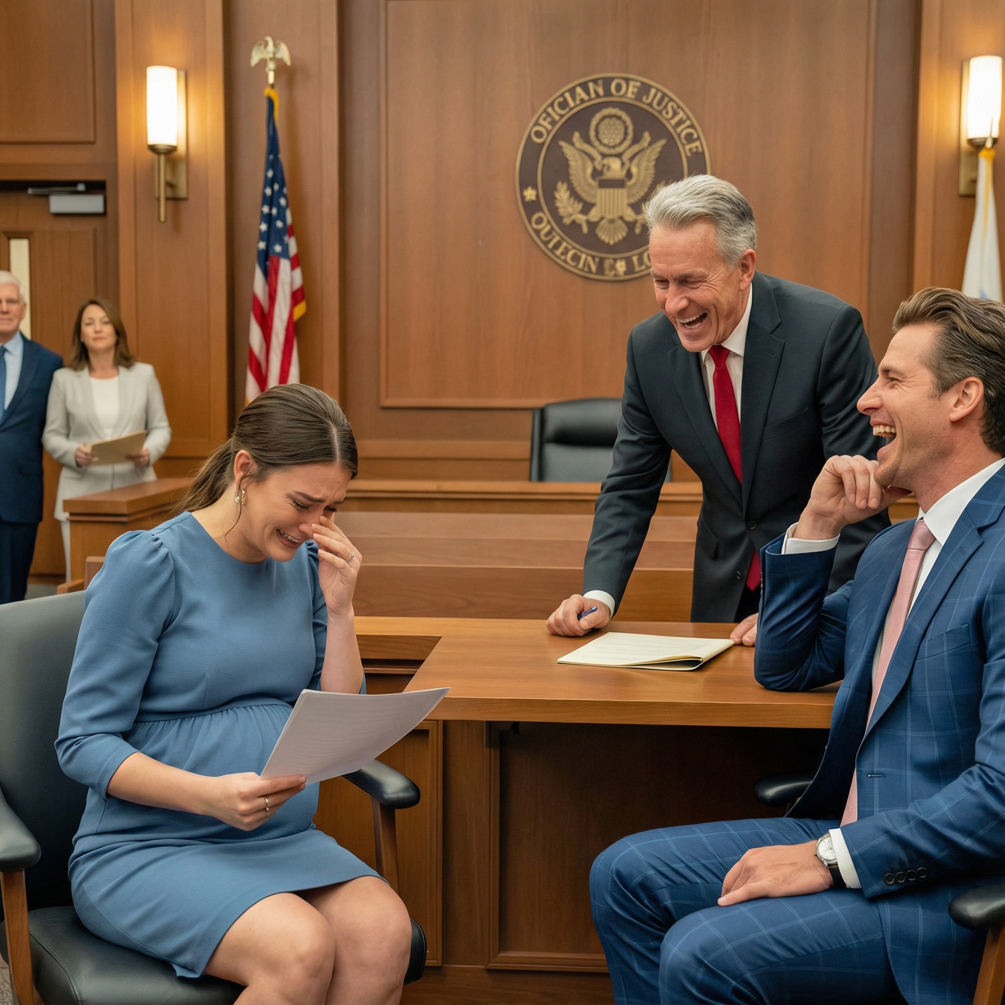 “She stayed silent because she was weak,”They Thought The Pregnant Wife Had No Power — Until Her Family Joined The Divorce Case In Court