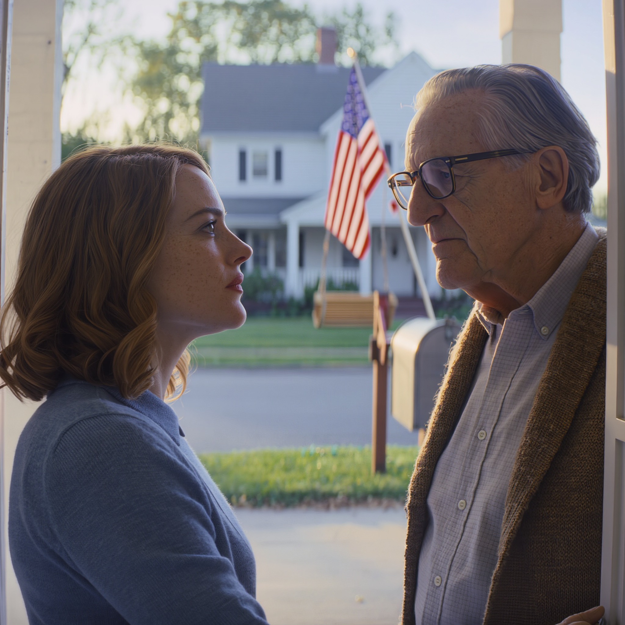 All my life on Maple Ridge Drive, my parents made me cross the street and look down whenever the quiet man with the library books stepped outside—then, at 32, I found a faded Polaroid and an amended birth record that made the math impossible. I knocked on his door expecting a villain; he offered coffee, called me by a name I’d never heard, and said five words that turned my family’s “perfect” story inside out.