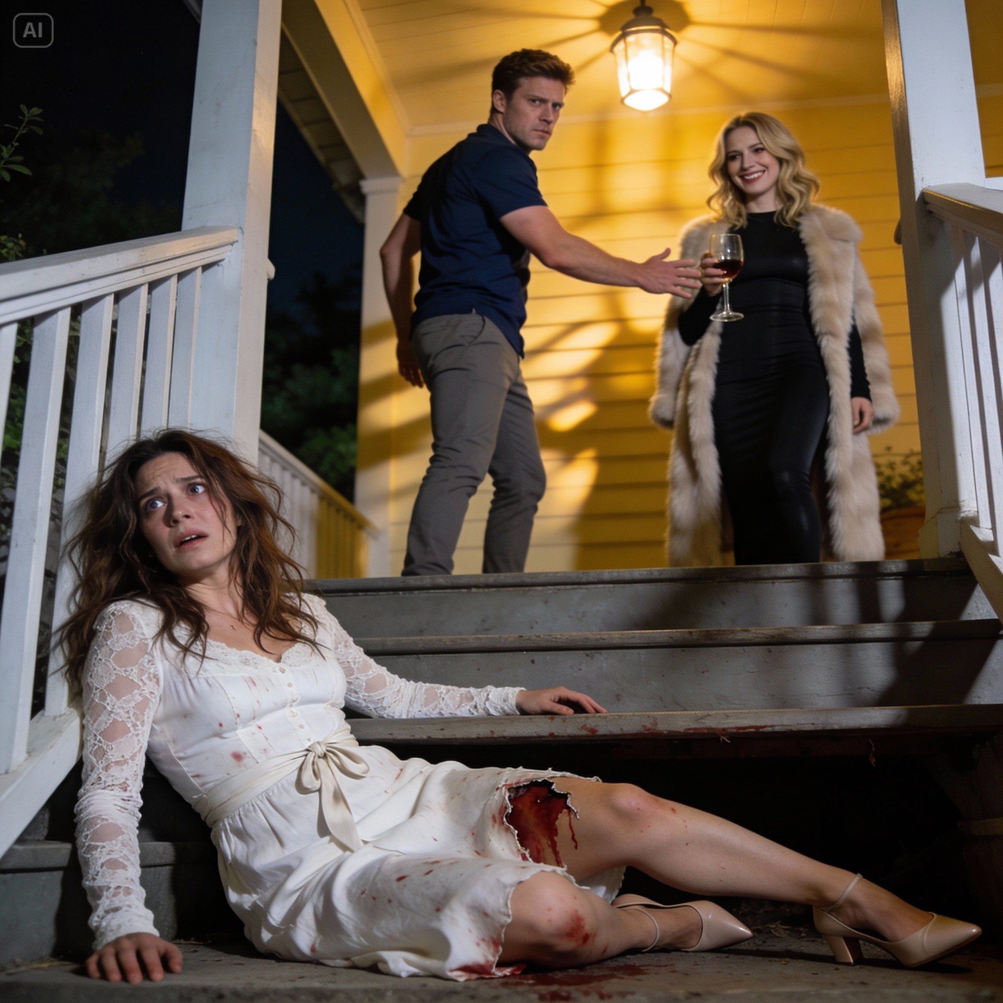 My husband said, “You wanted attention? You’ll get it,” then shoved me. My sister smirked—and my whole family sided with her.