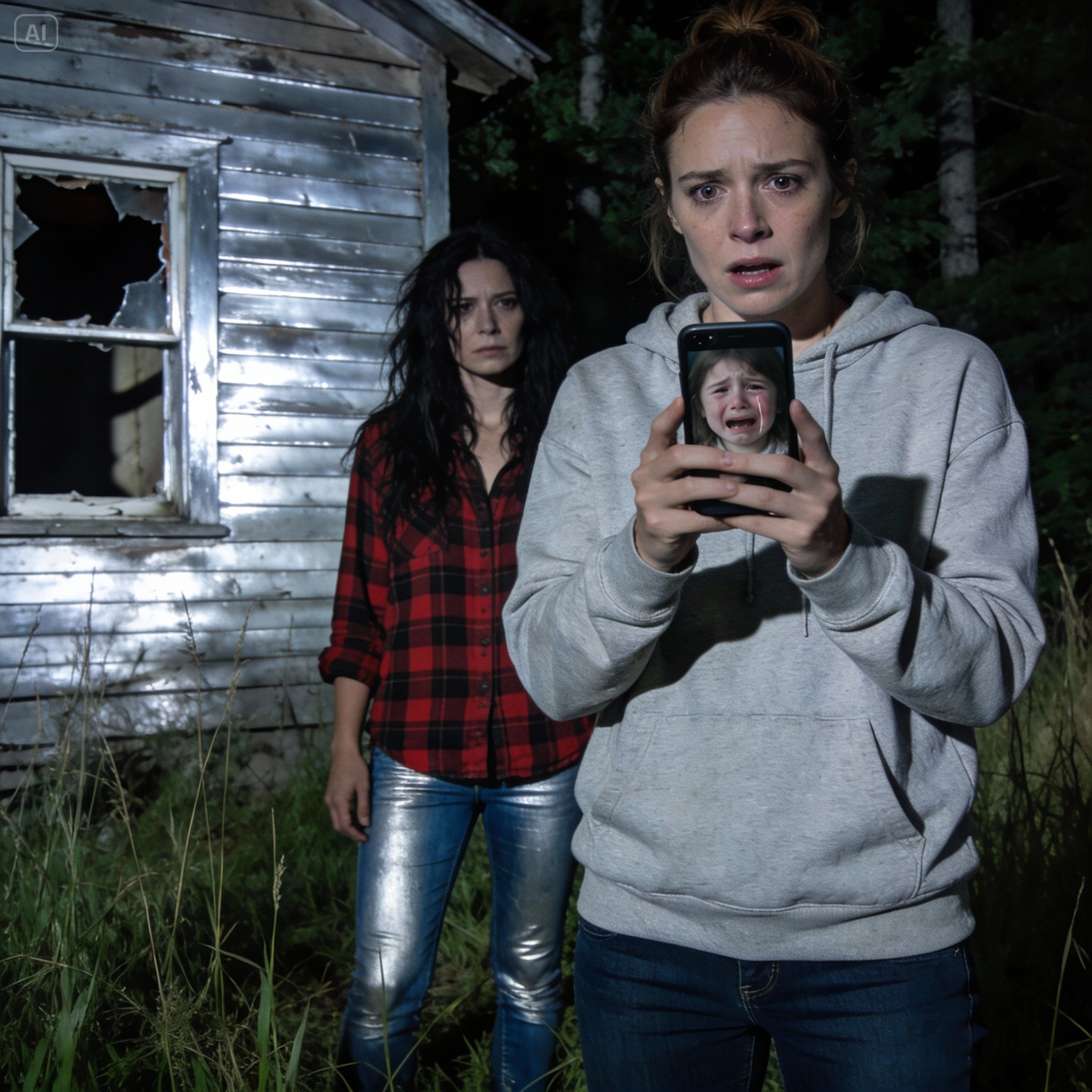 My 9-year-old sent a video: ‘Mom, I’m scared. Where’s Daddy?’ The address he gave me led to an empty house. I thought I was losing my mind—until a strange woman appeared from the trees. She looked straight at me and said, ‘I survived him. You might not.’