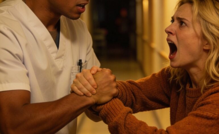 We visited my mother at the nursing home for her 75th birthday.