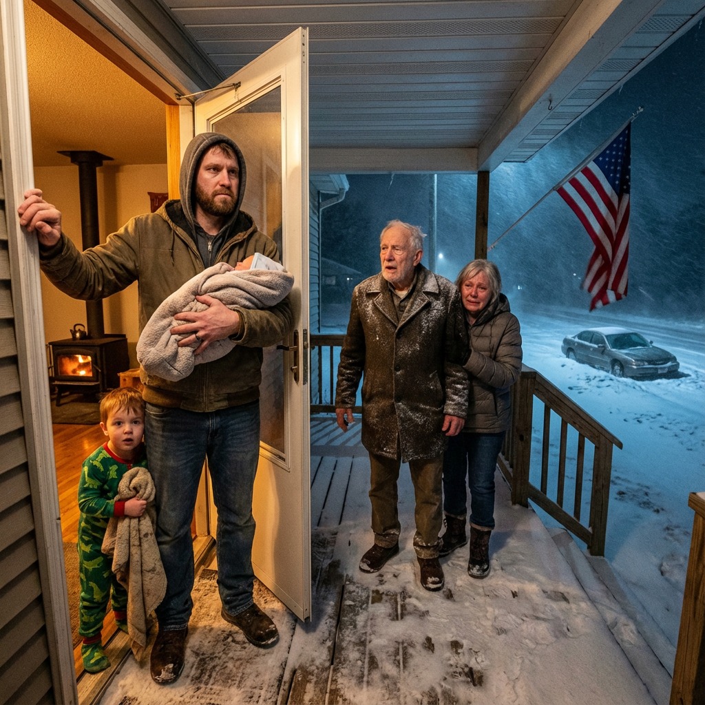 A Single Dad Let Two Strangers Warm Up By His Stove On Christmas Night — And Nothing Stayed Simple After That