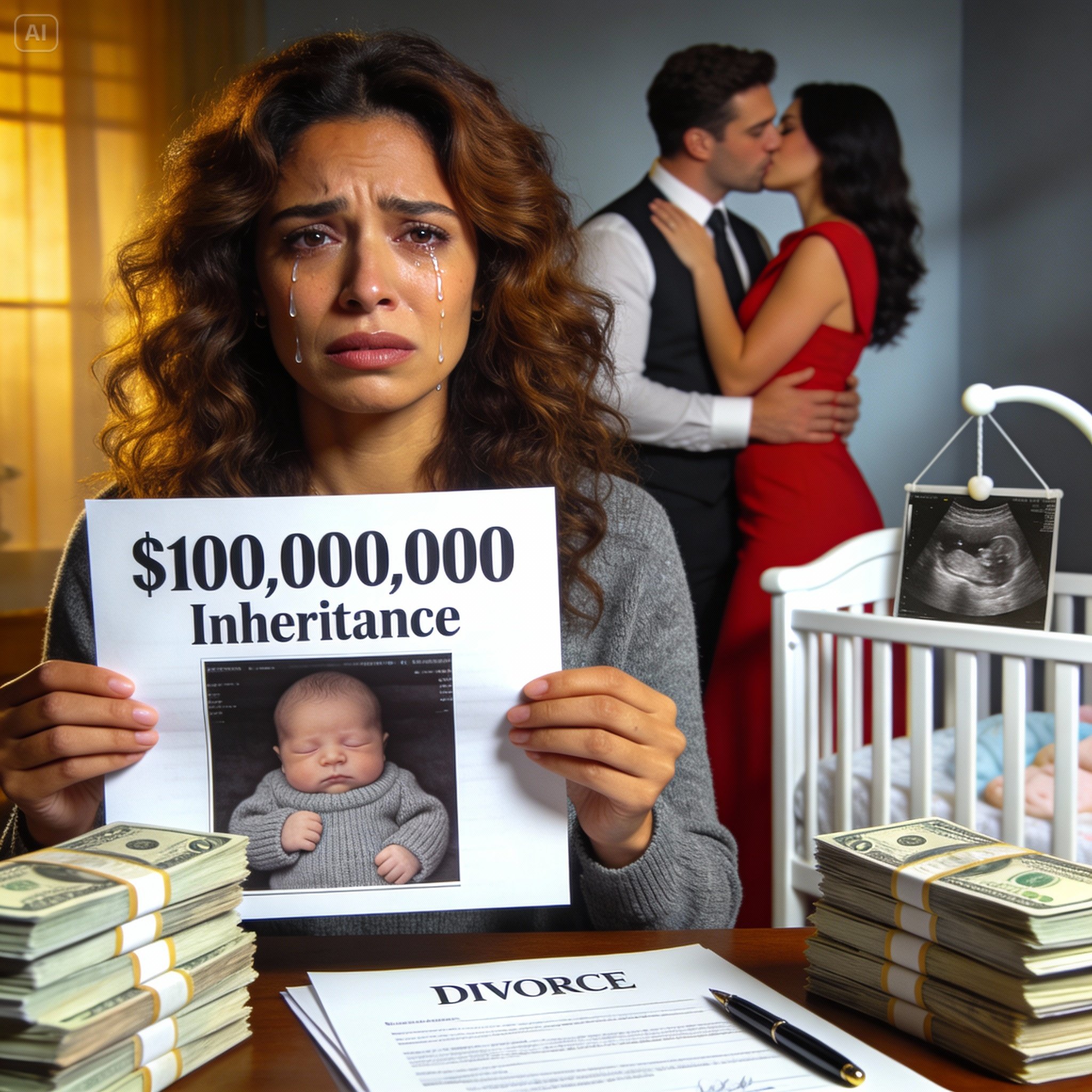 He Divorced His Wife for Being Barren… Completely Clueless She Was Expecting Triplets and a $100 Million Inheritance