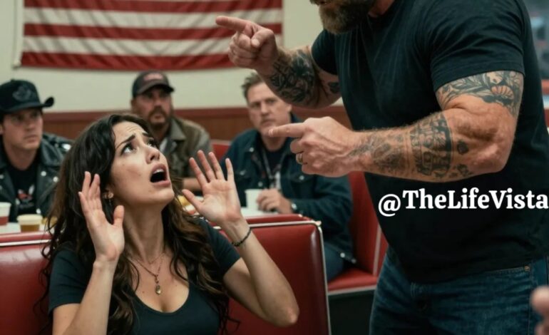 In a Quiet Corner Diner Where a Mother Was Just Trying to Protect Her Child, One Violent Man Learned What Happens When a Town—and Four Bikers—Refuse to Look Away