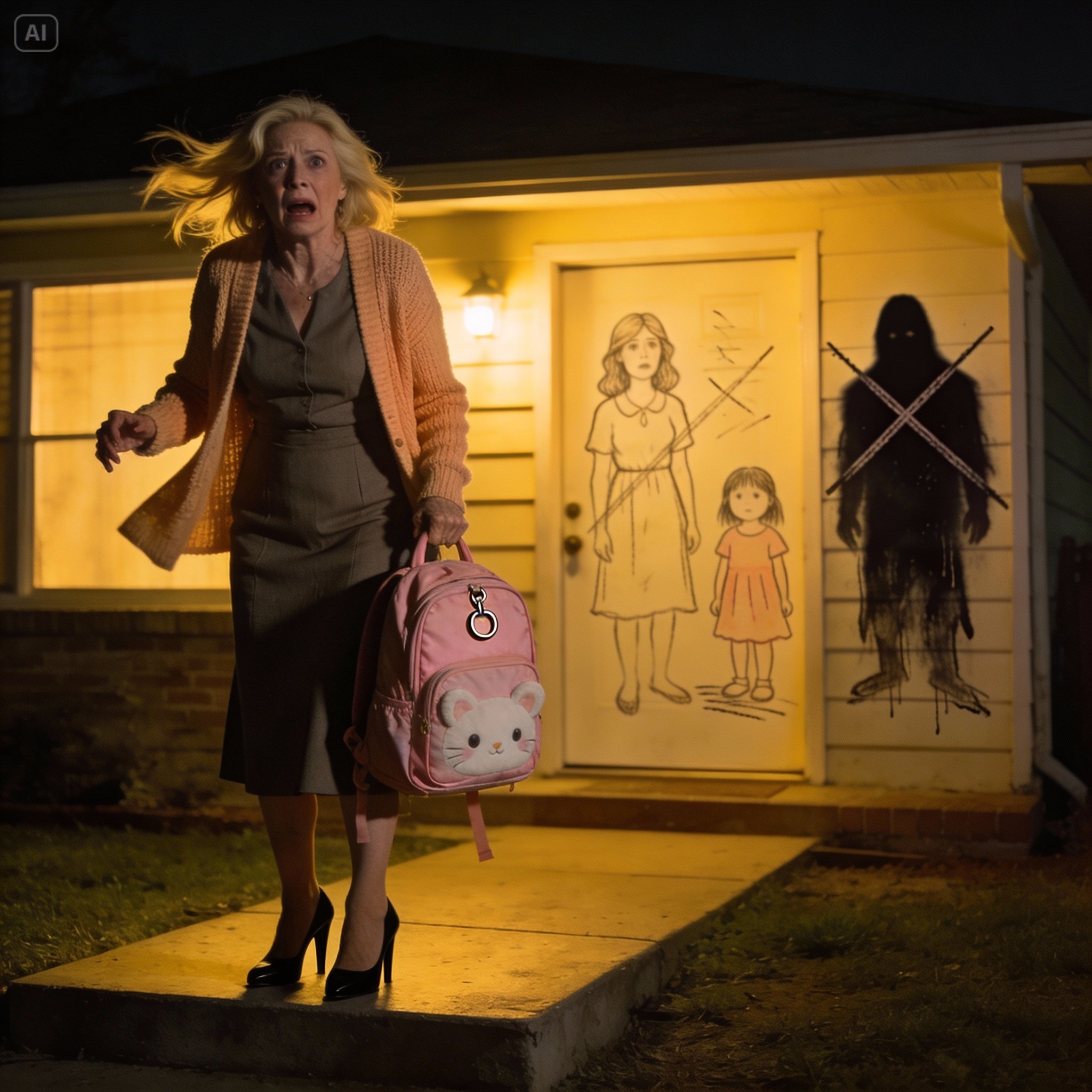 My mother said, ‘I’m not your babysitter,’ and left my sick child waiting outside school. I said nothing. No arguments. No threats. Then, three nights later, she called me crying, terrified, asking what I’d done.