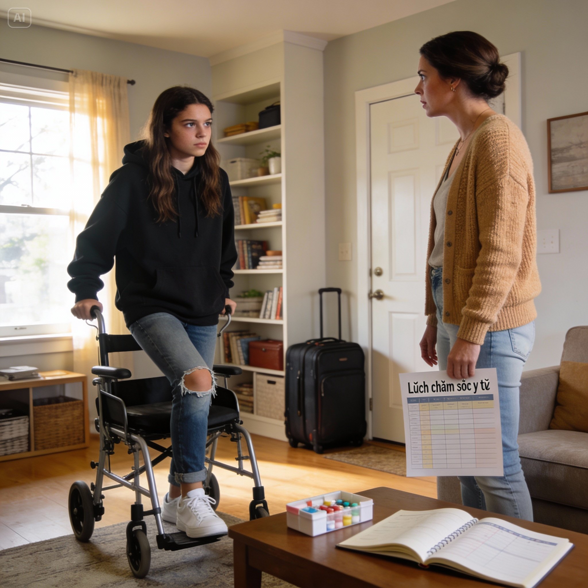 My husband insisted his daughter was severely disabled, non-verbal, and needed constant care. They left her with me for a week. The second they pulled out of the driveway, she walked over, tossed me car keys, and said, ‘Time to find out what they’ve been hiding from you… and me.’