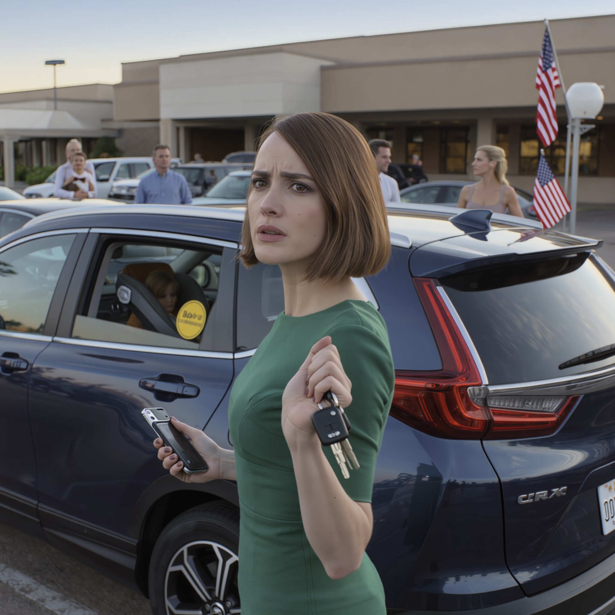 When Grandma asked why I arrived in an Uber, I thought my mom would finally let me answer like an adult. Instead, she smiled and told the whole table my sister “needed” my 24th-birthday SUV more. The room froze—because that wasn’t a loan, it was a quiet betrayal dressed up as sacrifice. Grandma didn’t raise her voice. She simply reached for one thing that made my mother’s smile vanish—and that’s where my real story begins.