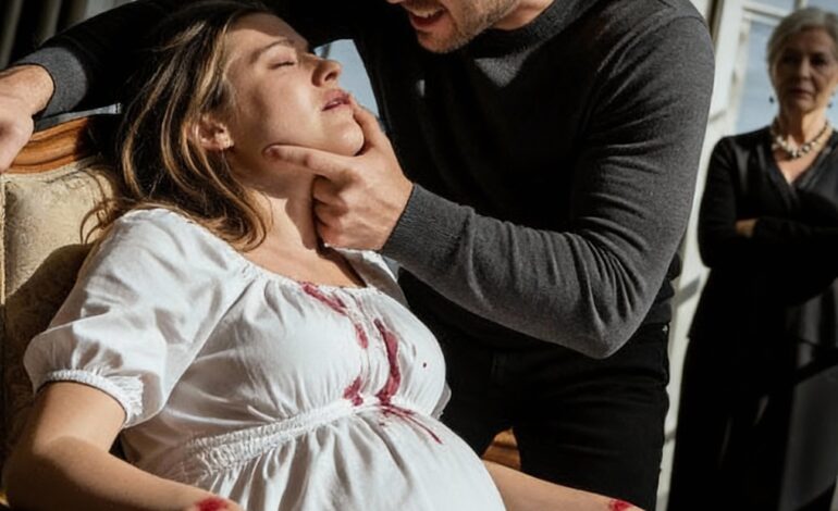 “You don’t get to leave me.”Abusive Husband Beats His Pregnant Wife — He Never Knew She Was a Billionaire Heiress Until Her Shoc