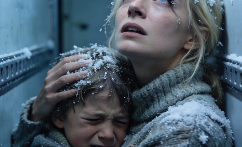 I heard a faint cry coming from the fridge.