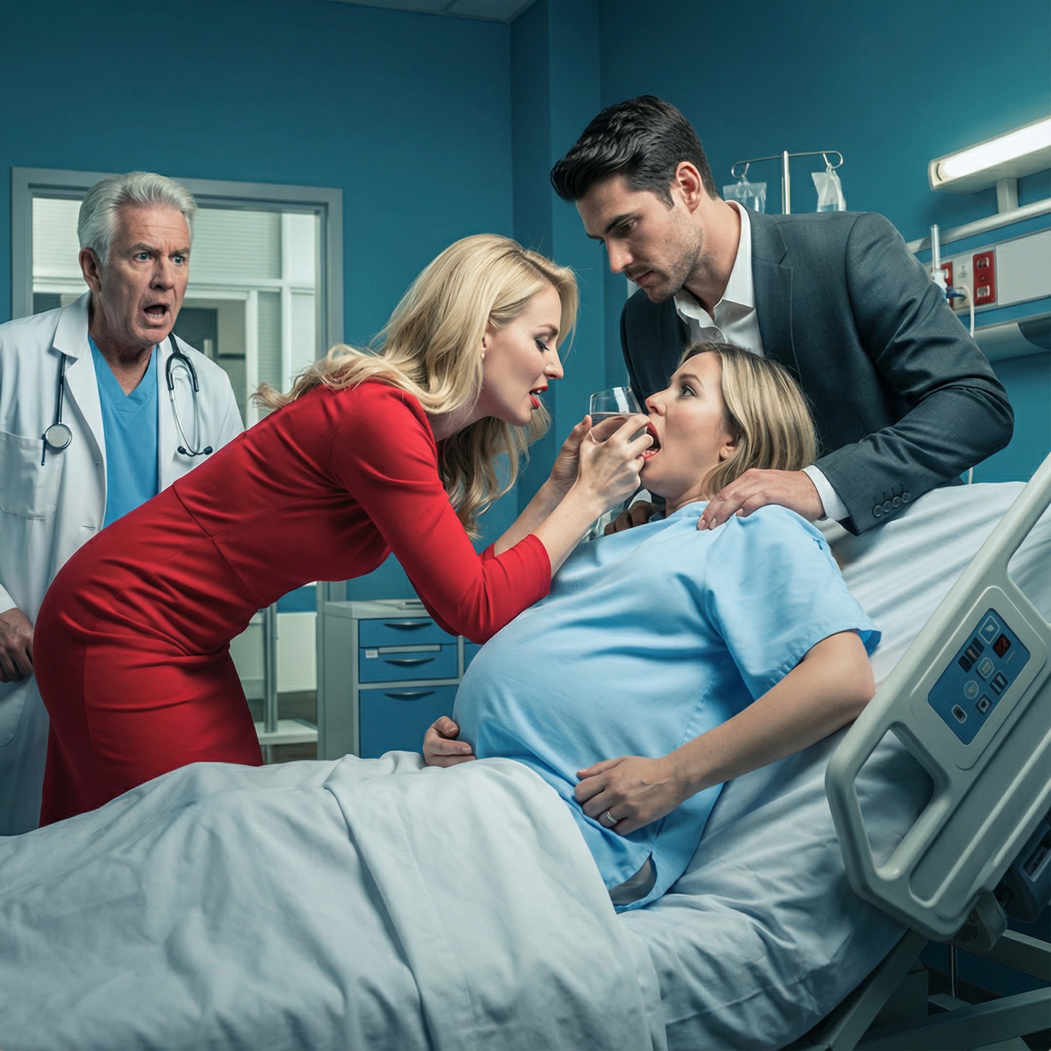 “Commit her tonight,” he said calmly…Doctor Saved Poisoned Pregnant Wife From Mistress — Then Discovered She’s His Granddaughter