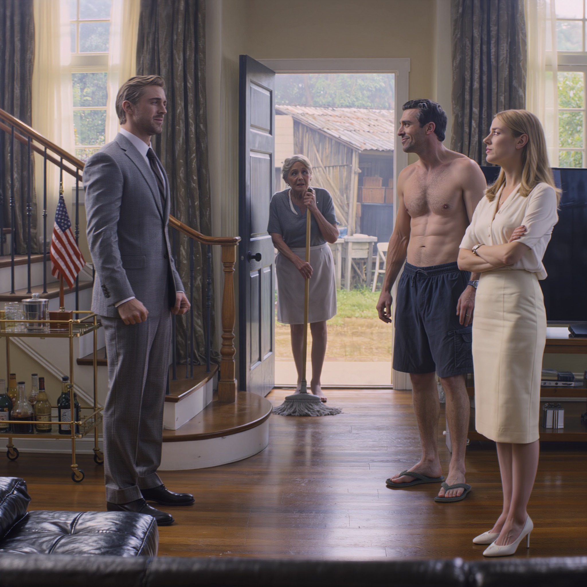 My grandson showed up unannounced, stood in my son’s living room, and asked the question nobody wanted spoken: “Grandma, why are you sleeping in a tool shed behind the house?” Before I could speak, Raymond laughed—hard, sharp, rehearsed. “Because she likes it. And because this place belongs to my wife now. If my mother starts complaining, she can go live on the street.” Xavier stared at him, then at me. “Is that true?” he whispered. My mouth opened, but shame kept the words stuck.