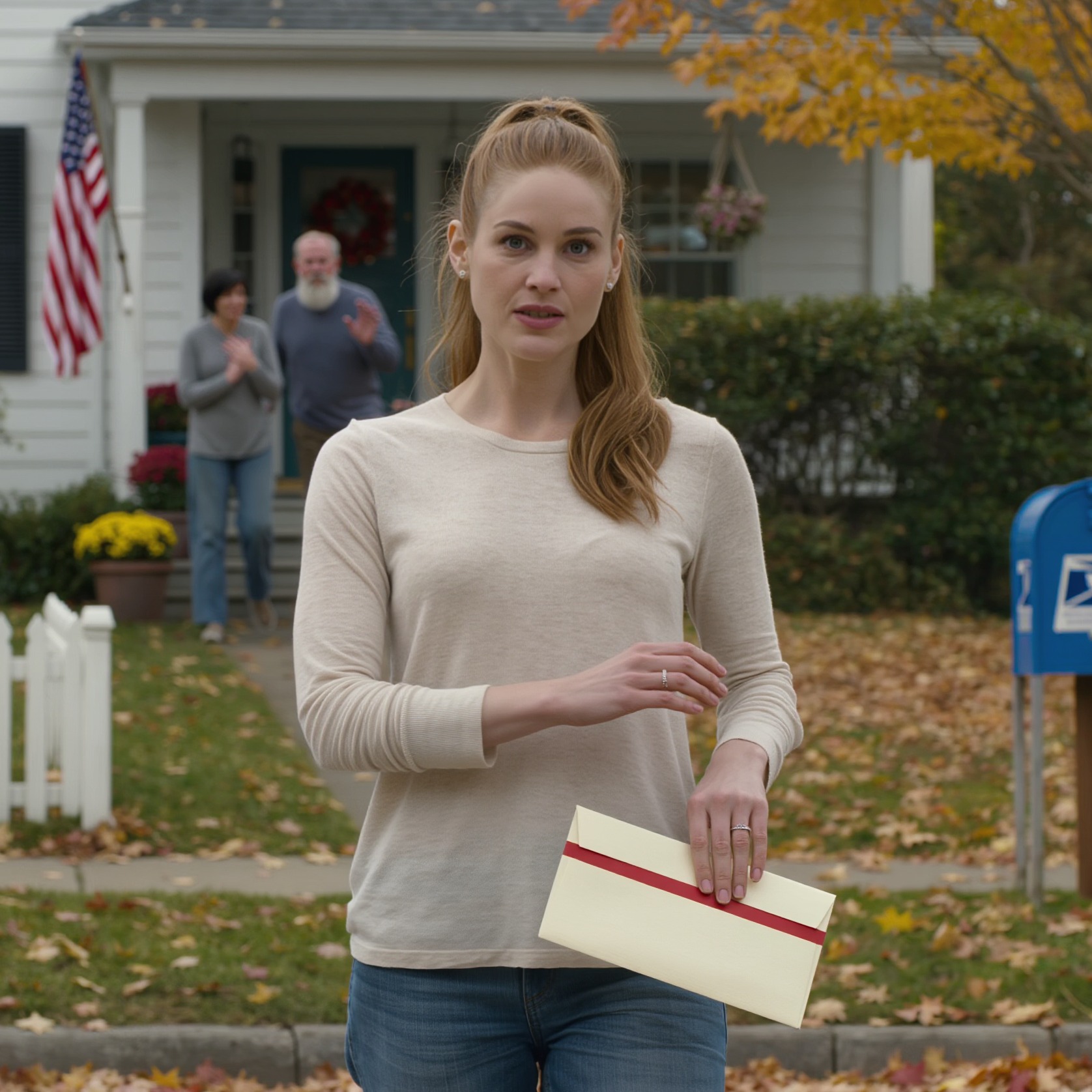 My parents secretly sold my apartment to fund my younger sister’s $100,000 dream wedding, then called me laughing: “We knew you’d understand.” I didn’t argue. I just said, “Open your mail.”