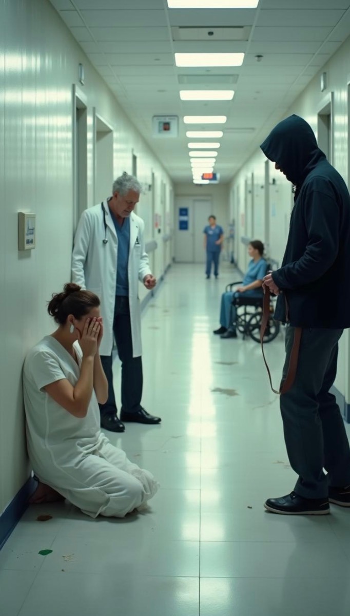 “They Said I Fell Down the Stairs — The Doctor’s Question Exposed the Truth I Was Afraid to Tell”