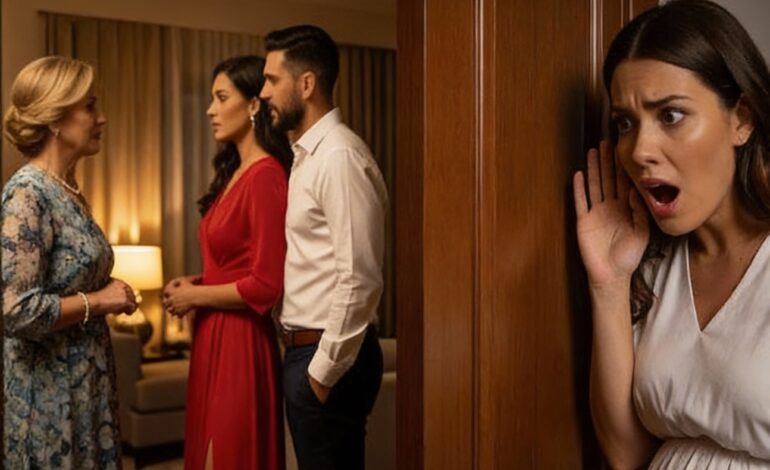 “We’ll say she cheated.”She stopped by her mother-in-law’s house and accidentally overheard a secret conversation between her and her husband.