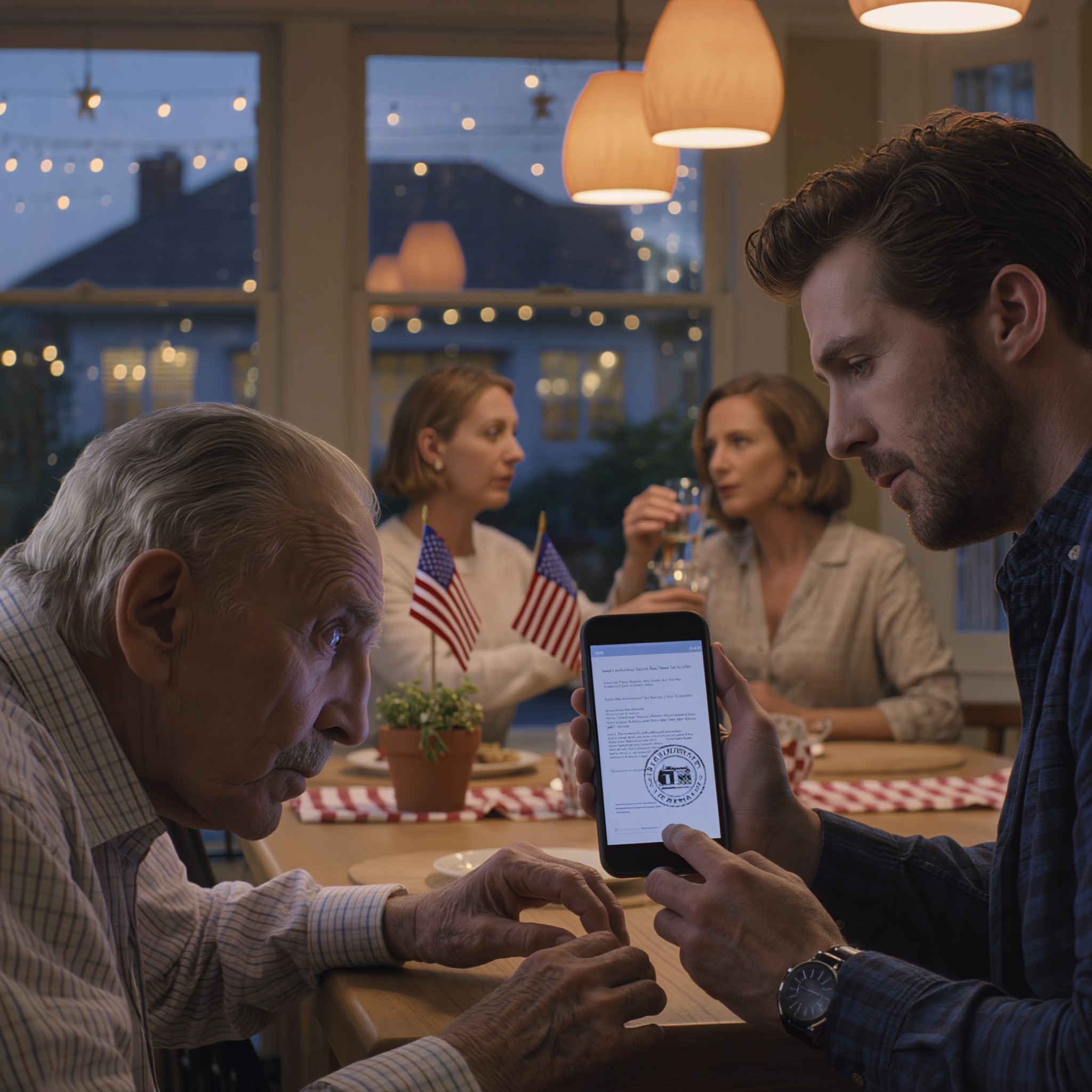 During what seemed like an ordinary family dinner, my son suddenly asked, “Dad, why don’t you live in the house I bought for you?” I was speechless because I had never received a house before.