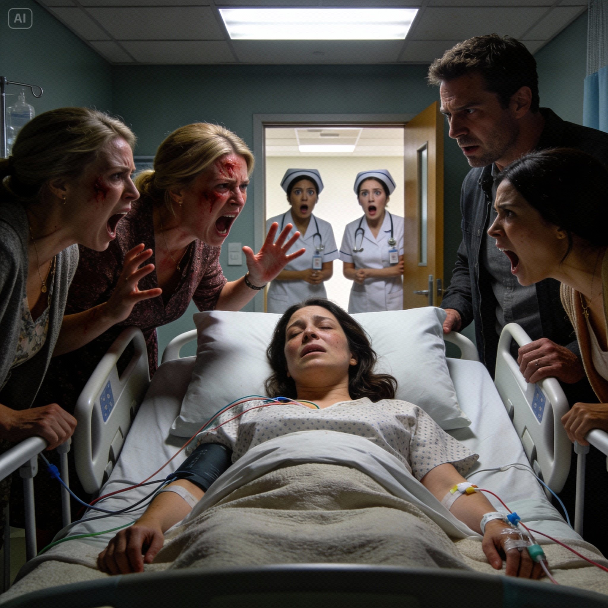 Dad, please… my water broke. I gripped the doorway, panic rising. He sighed and said, “Your stepmom’s charity gala is tonight.