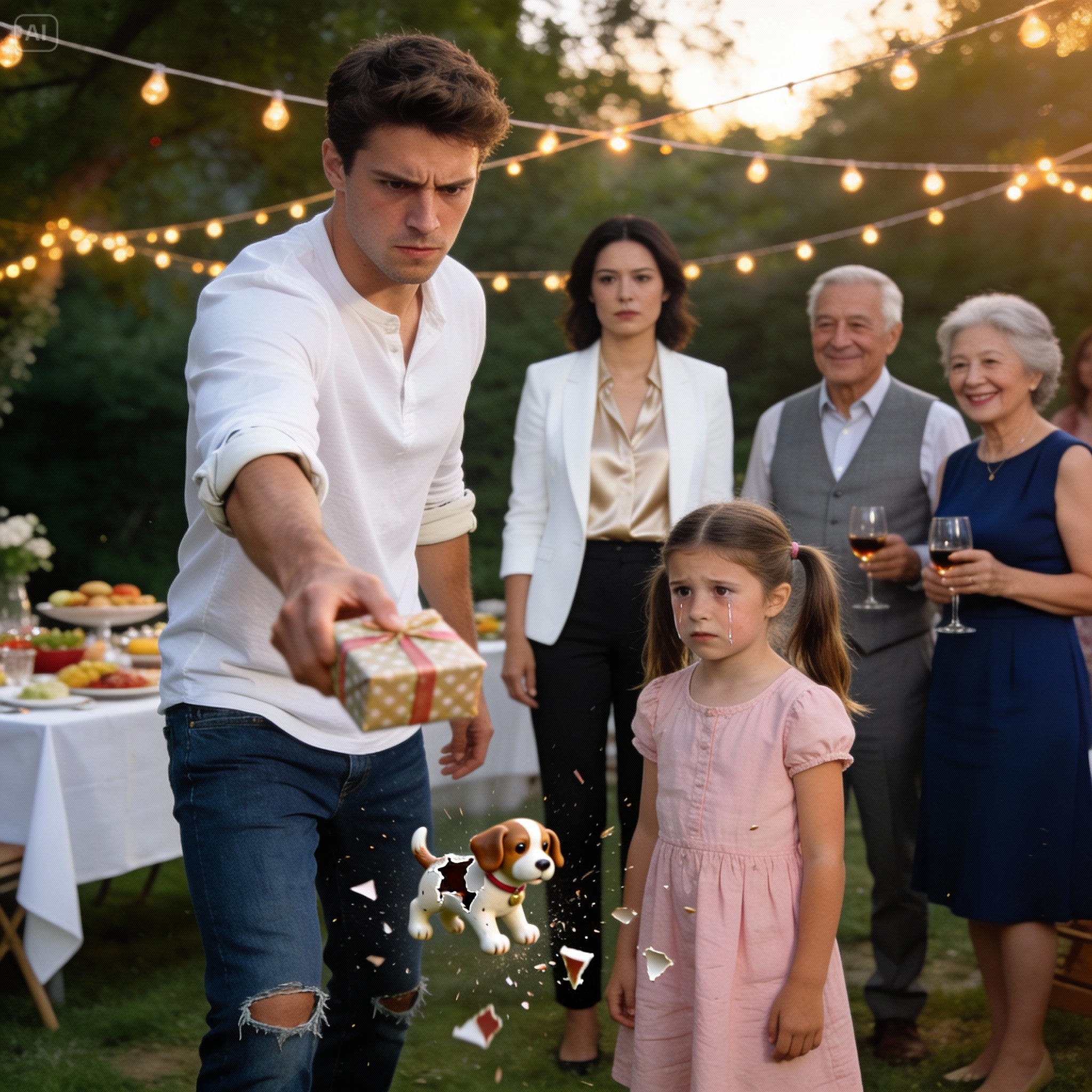 At his birthday party, my brother called my daughter’s handmade gift ‘filthy trash’ and threw it at her. My parents laughed. So I took back the BMW, pulled every dollar, and said: ‘Let’s see how far your ego takes you now.’