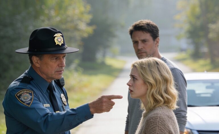 A routine traffic stop for a broken tail light turned tense fast.