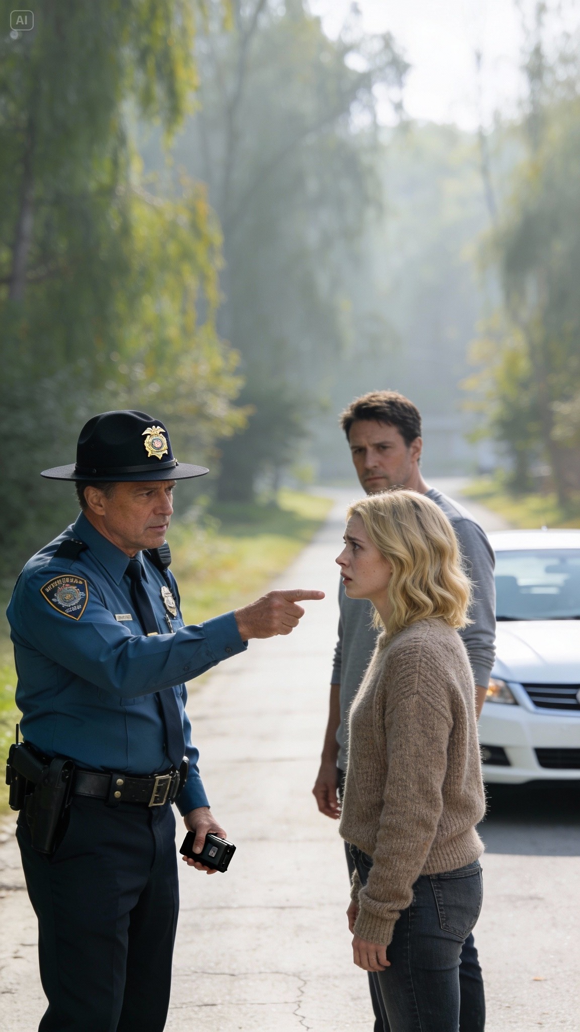 A routine traffic stop for a broken tail light turned tense fast.