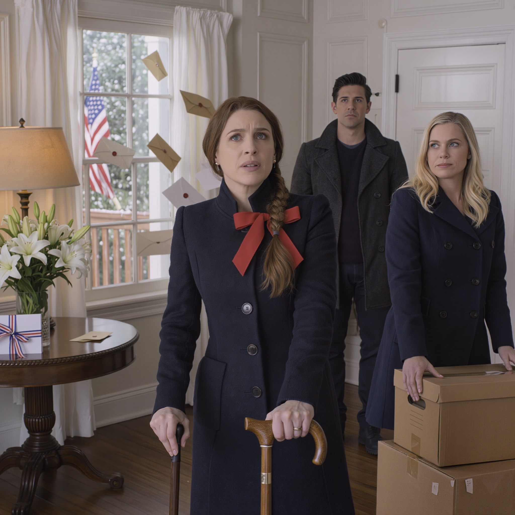 Three days after the funeral—while sympathy cards still covered the table—my sister hauled boxes into our Connecticut house, declared she’d inherited the home and $28 million, and hissed, “You’re useless now—find somewhere else to die.” I was still on a cane; she thought the will had erased me. But at the reading, the attorney opened the real document and chuckled, “Did you even read it?” My sister went pale…