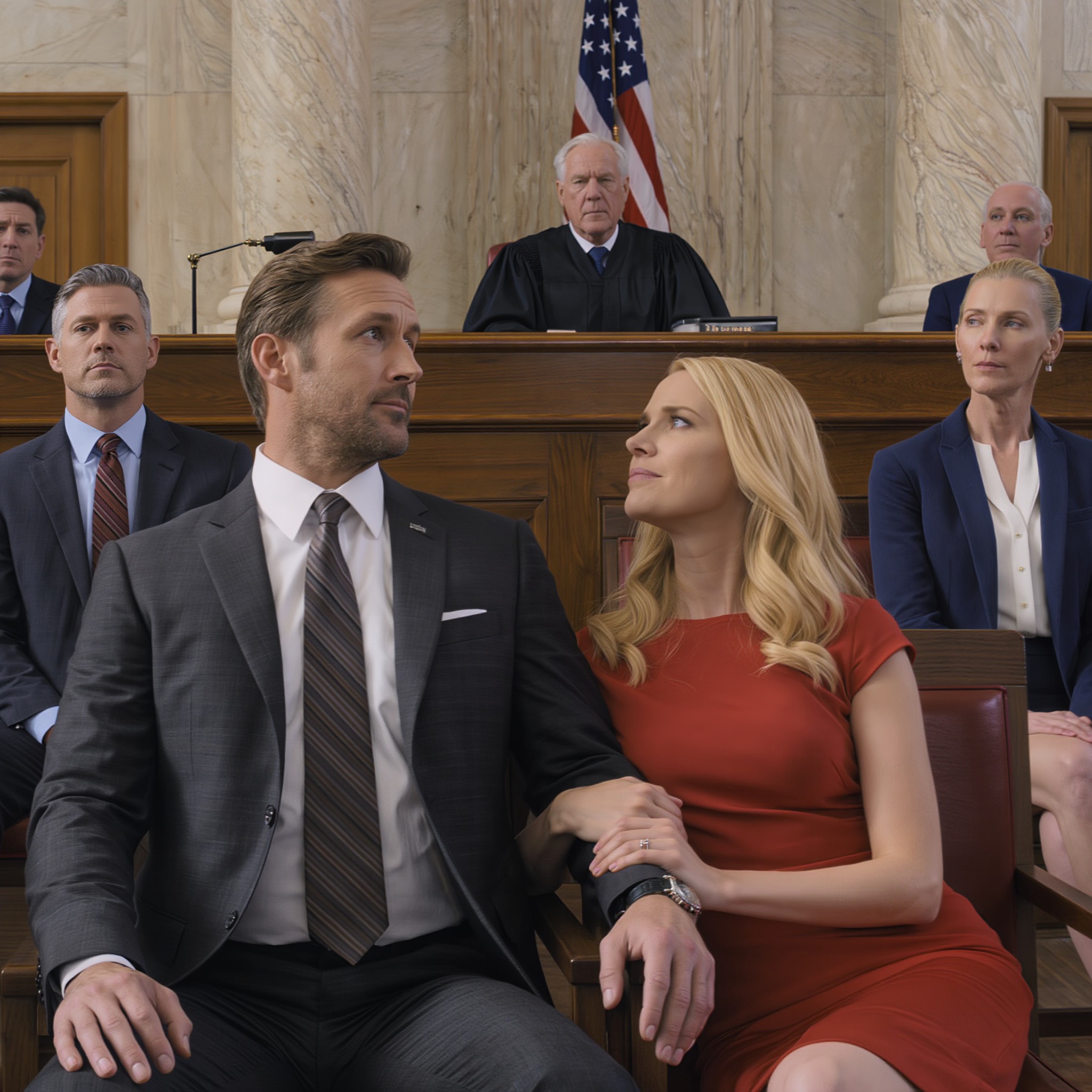 Wealthy Tycoon Walked Into Court With His “New Partner” — Silence Fell When The Judge Named His Wife The Owner