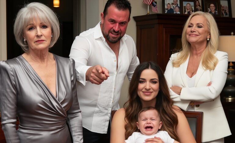 My son looked at me across the dining table I helped pay for and said, “Mom, apologize to my mother-in-law—or get out of my house.” His wife’s mother smiled like she’d finally cornered me, and my grandson started crying down the hall. I didn’t yell. I didn’t plead. I just held my late husband’s wedding ring in my palm and felt something inside me go very, very still.