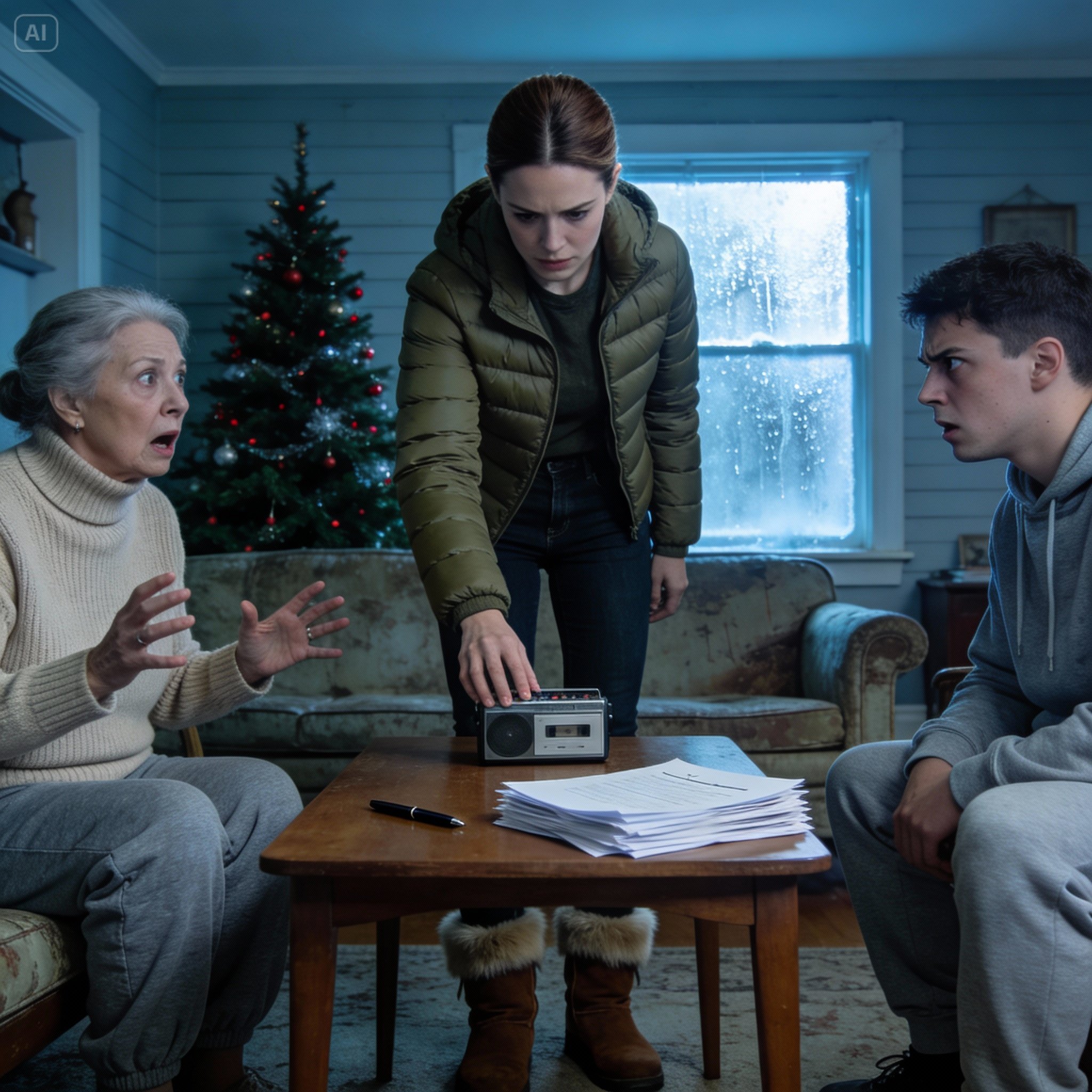 My mom opened the door without a smile. No hug. Just: “Sign this for your brother.” I saw the lawyer in the kitchen. Jake smirked like he’d won. I picked up the pen, stared at them all—and said, “You know coercion and fraud are both felonies, right?” That’s when her face collapsed.