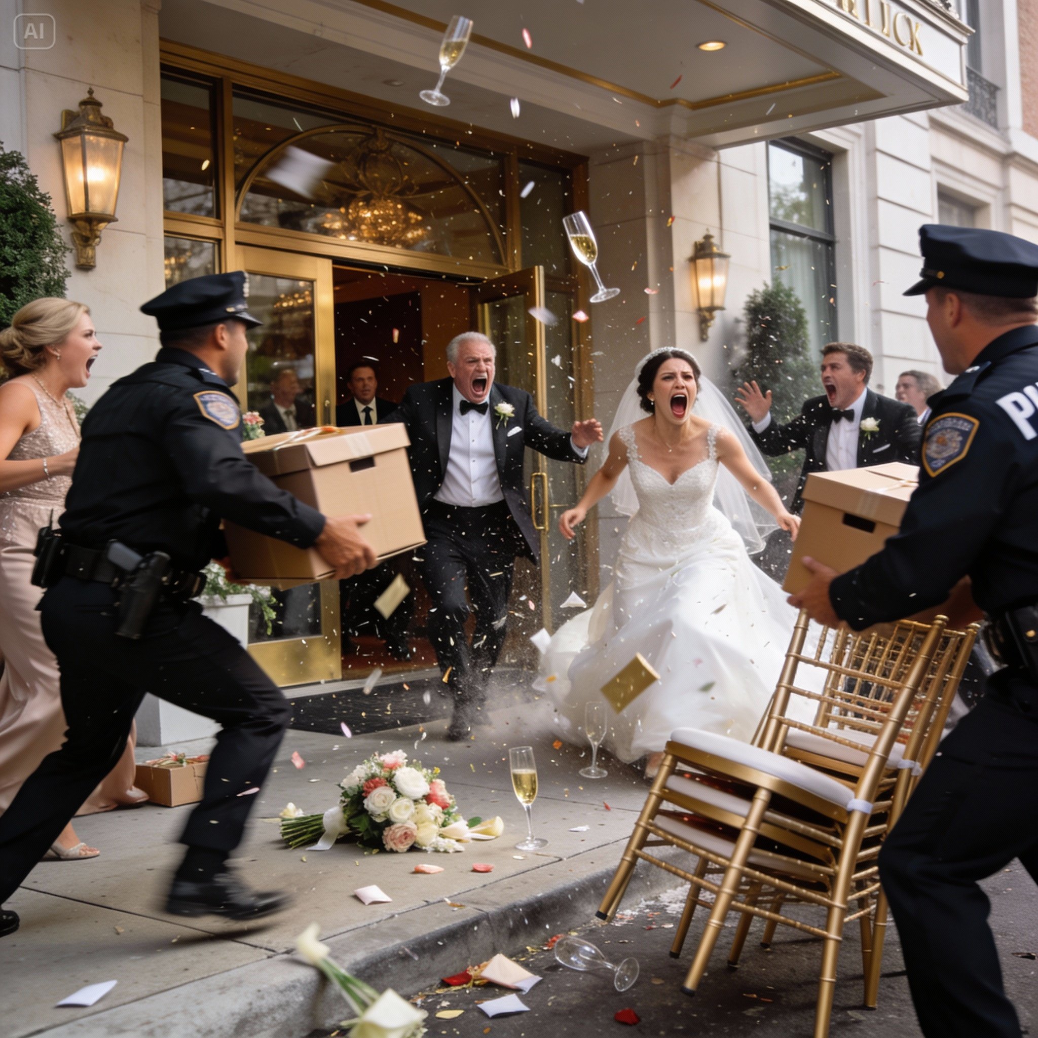 At my brother’s wedding reception, my father pointed at me and ordered me to leave, saying I was ruining the family’s image.