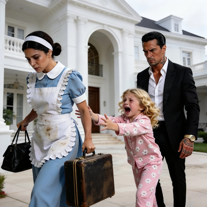Pack your things and leave.” Mafia Boss Fired The Nanny For No Reason — Until His Daughter Said Something That Left Him In Tears