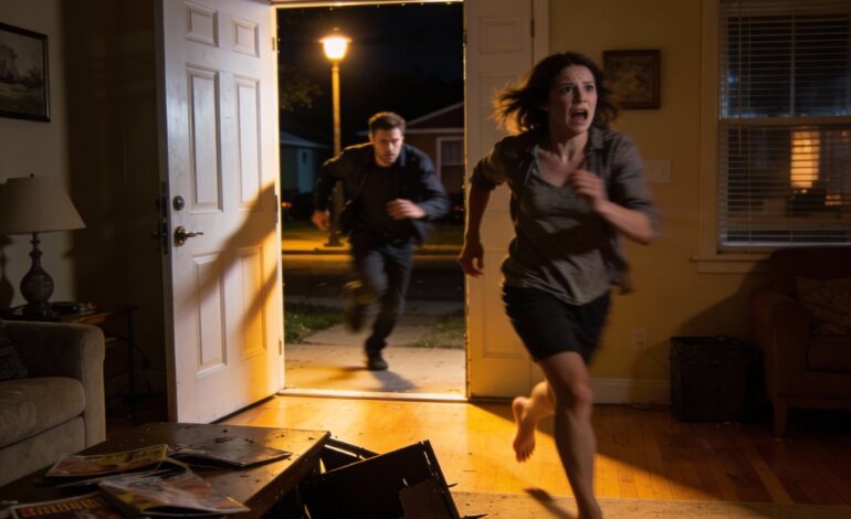 My next-door neighbor stopped me in the hallway with a worried expression. He said he could hear my son whispering “please don’t” every single night. I laughed it off and told him my son never wakes up once he falls asleep. The neighbor shook his head and said the voice didn’t sound like a child anymore. That night, I pretended to sleep and waited in silence. At 3:07 a.m., the baby monitor turned on by itself.