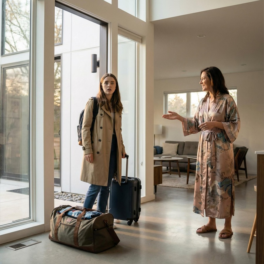 “Go Cry To Your Dead Grandfather. His House Is Mine Now” She Laughed In The House My Family Owned For A Century. “You’re Not On The Deed.” I Said Nothing. When She Woke Up The Next Morning And Saw Who Was Sitting In The Kitchen Drinking Coffee, She Frozed In Terror.