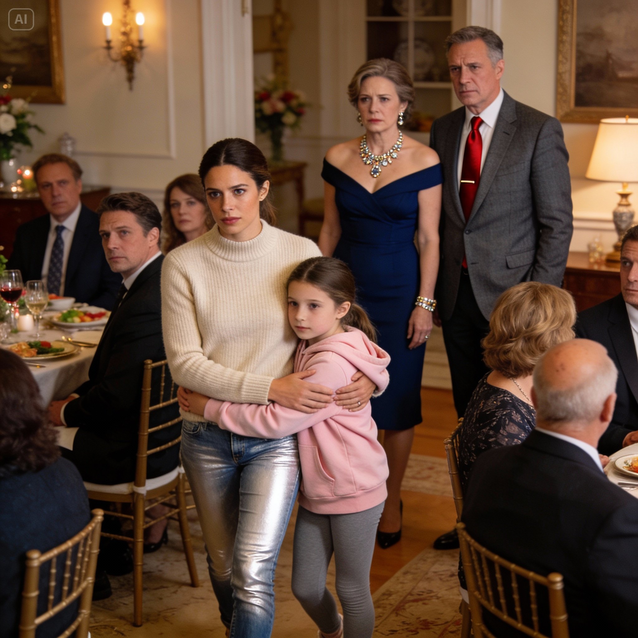 “Why are you at a shelter?” my rich grandmother asked. “You own a house.” I had no idea. When I walked into the family party days later, my parents looked like they’d been exposed.