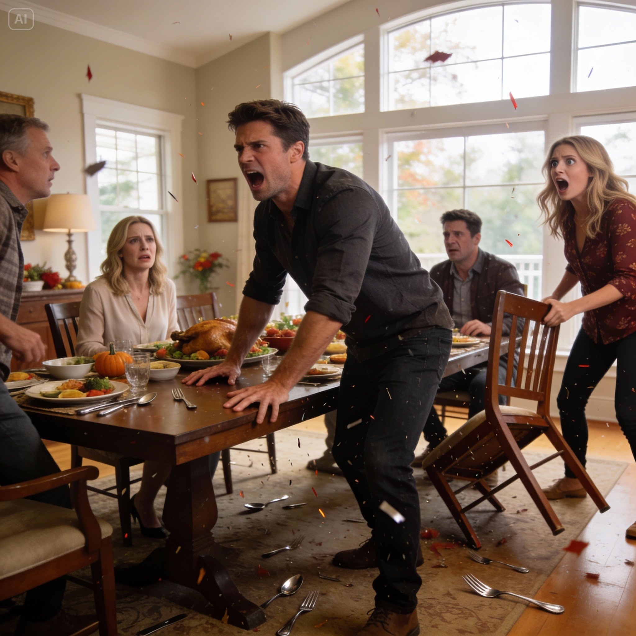 My Wife Said: “I’m Pregnant By Your Brother—Deal With It.” I Said: “Congratulations.” Then I Revealed The Vasectomy He Had Five Years Ago. When The Real Father Turned Out To Be Her Sister’s Husband, The Entire Family Imploded At Thanksgiving…