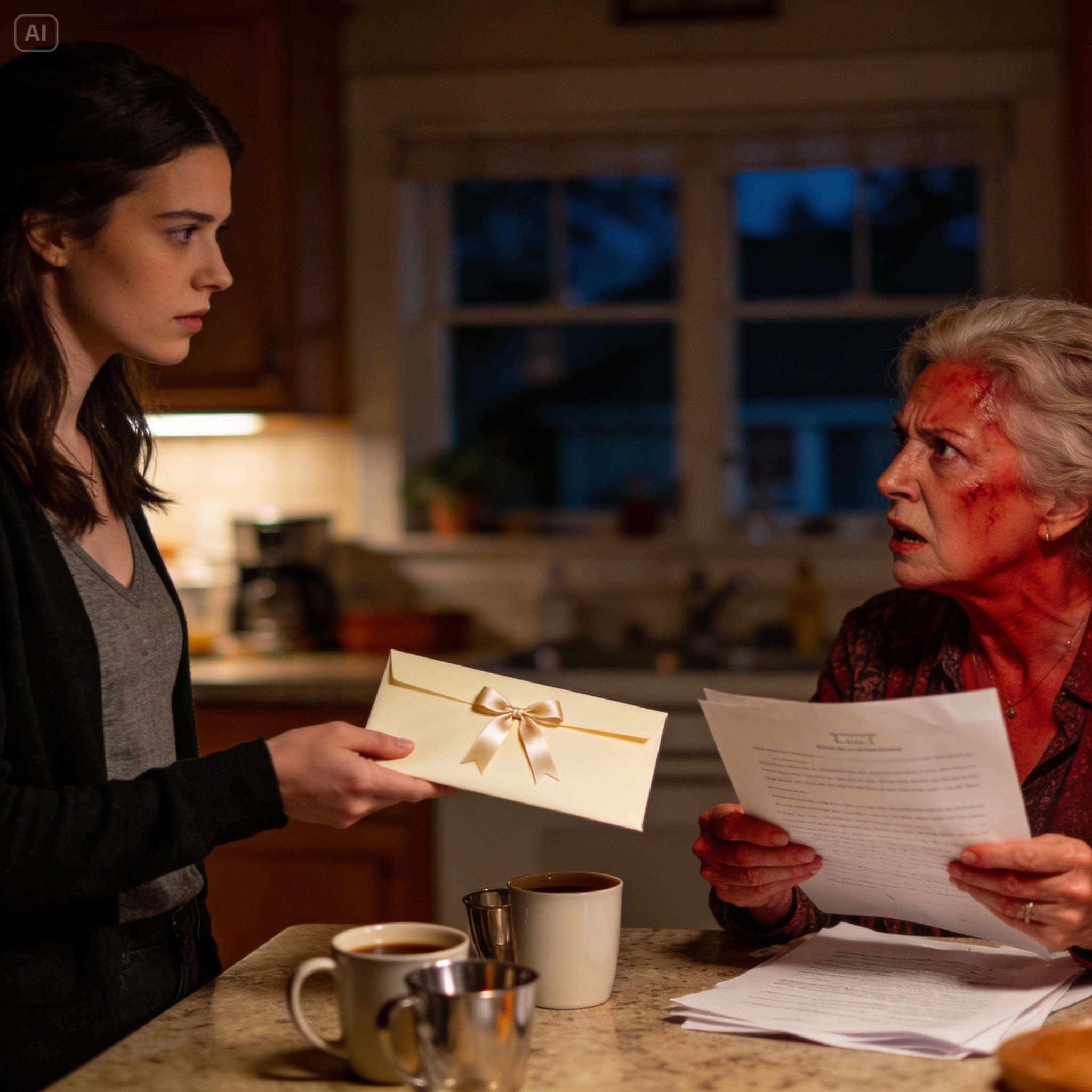 After my mom signed everything over to my brother, she acted like I was still responsible for her future. So I bought her a present that looked polite on the outside…