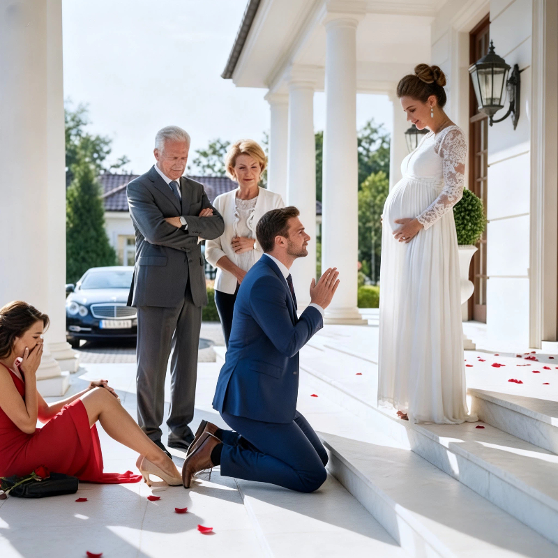 “I built this company alone,”Betraying His Pregnant Wife, Millionaire Unexpectedly Had To Kneel When Her Family Bought Back His V