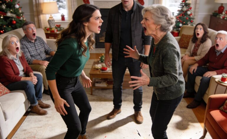 At Christmas, my MIL proudly introduced a new woman to my husband. I smiled sweetly, “By the way, the house is in my name, not his.” The room froze.