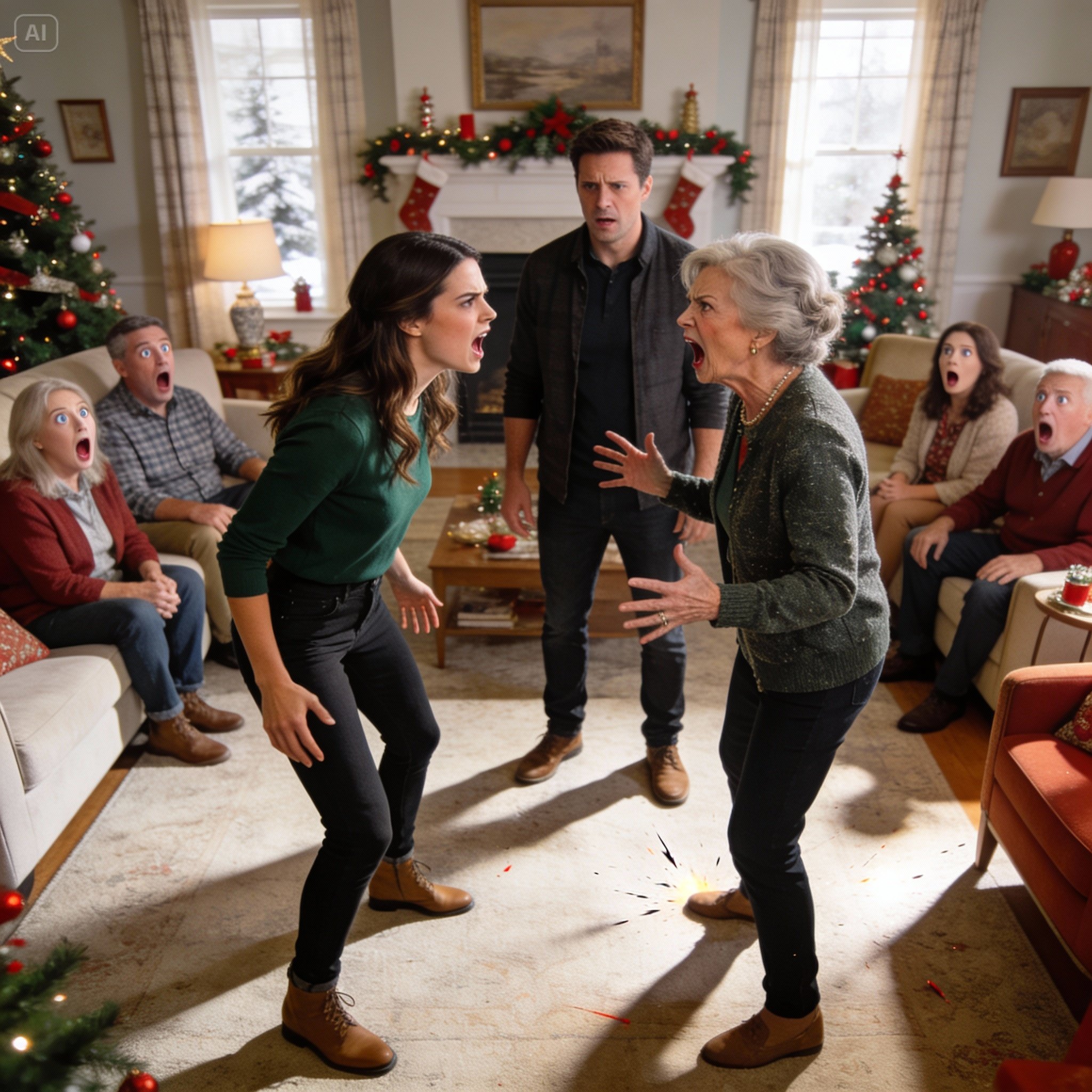 At Christmas, my MIL proudly introduced a new woman to my husband. I smiled sweetly, “By the way, the house is in my name, not his.” The room froze.