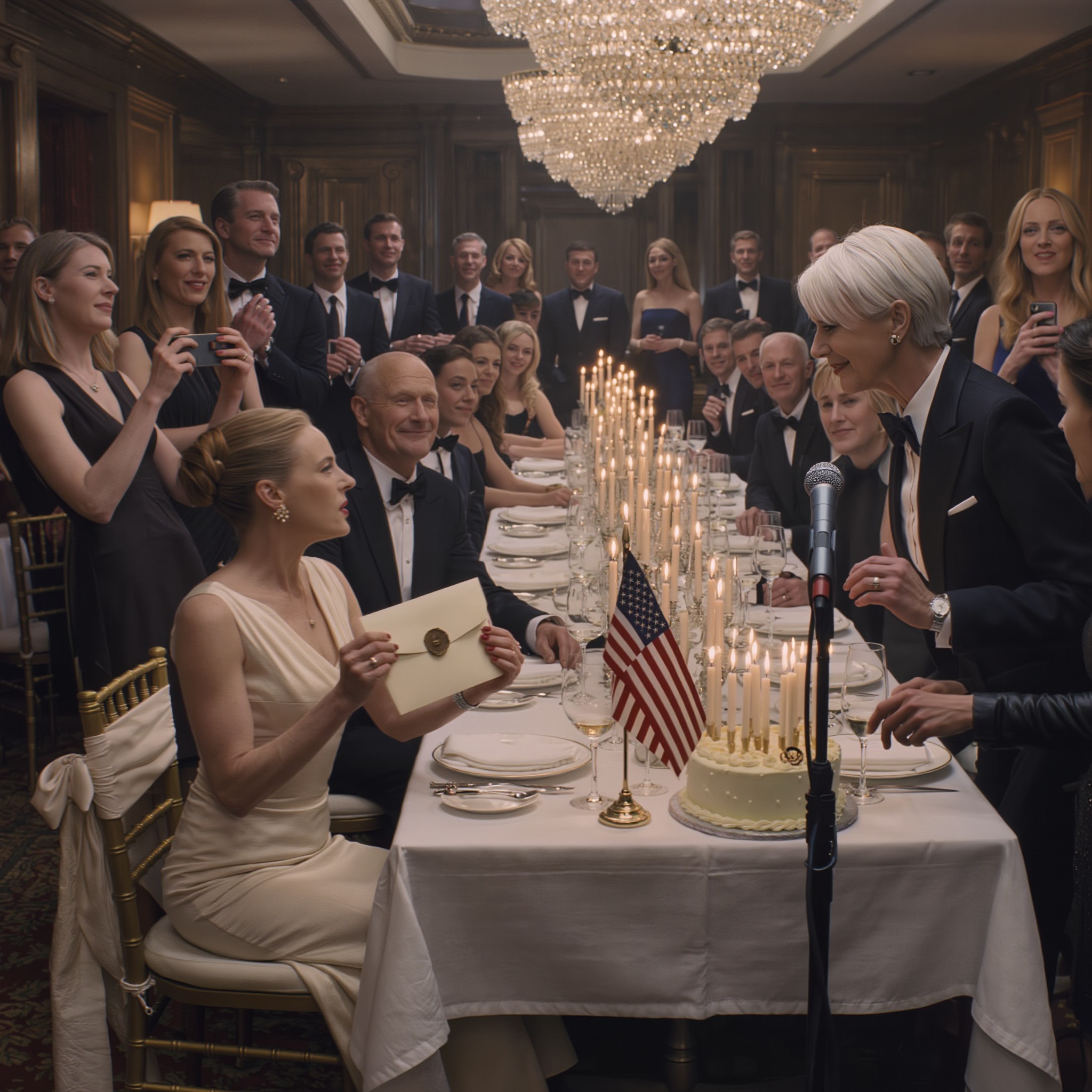 At My 30th Birthday Dinner, My Mom Raised Her Glass And Said, “Time For The Truth—You Were Never Really Part Of This Family. We Adopted You For The Paperwork.” My Sister Laughed. My Dad Said Nothing. I Stood Up, Placed An Envelope On The Table, And Whispered, “Funny… I Have Some Truth Too.” What I Revealed Next Turned The Whole Room Against Her—And Before The Night Was Over, My Mom Was The One Walking Out Of Her Own Home…