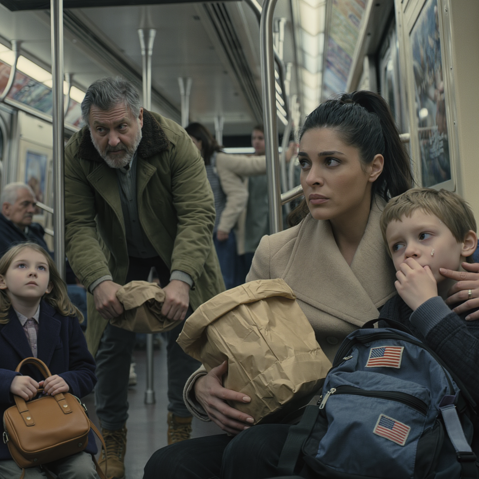 When my father saw me on the subway with the kids, he asked, ‘Why aren’t you using the car I gave you?’ I whispered that my husband and his sisters had taken it and told me not to tell anyone. He didn’t yell. He didn’t even seem surprised. He just said, ‘Don’t worry.’ Then he turned away, made a phone call… and everything changed.