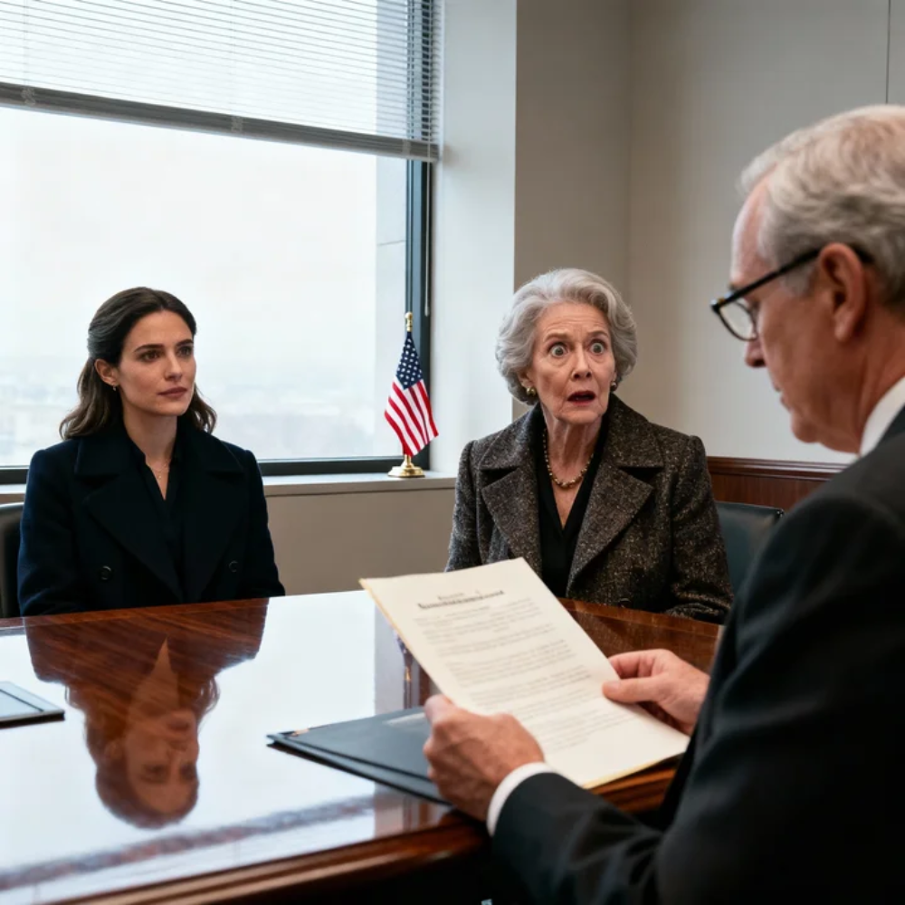 She abandoned me at sixteen but smiled at my uncle’s funeral, thinking she’d inherit millions. She didn’t know he left a poison pill clause built just for her. When the lawyer opened the envelope, her greed triggered a trap that ruined her life forever…