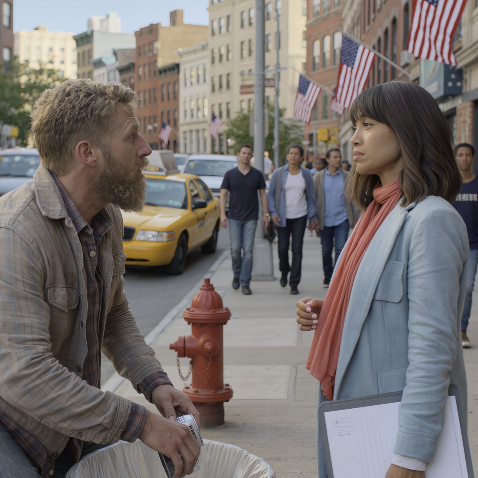 I happened to meet my ex-husband living on the streets. I walked up to him to understand why he was living like that — and I burst into tears when I learned the truth: ‘Save You!’.