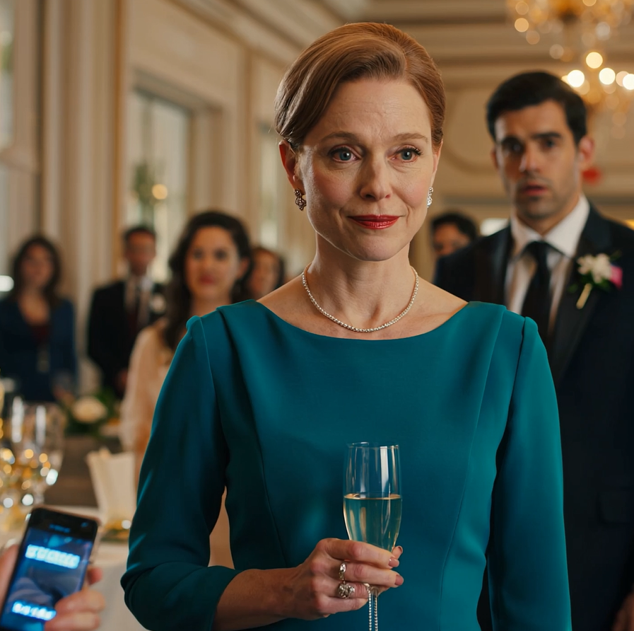 They called me “the old pig” at my son’s wedding… not knowing I was the woman who could end their entire empire by Monday morning.